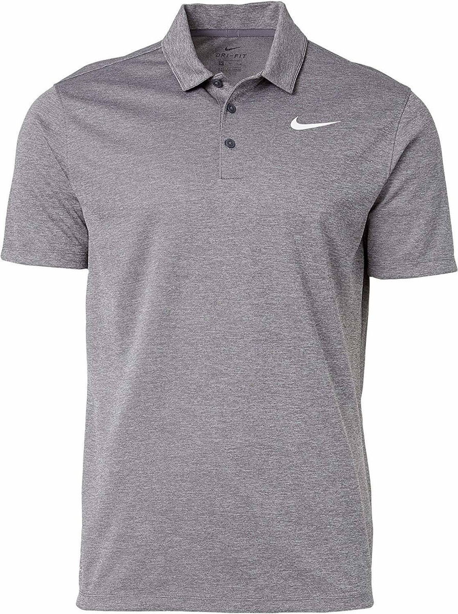 nike heather dry golf polo