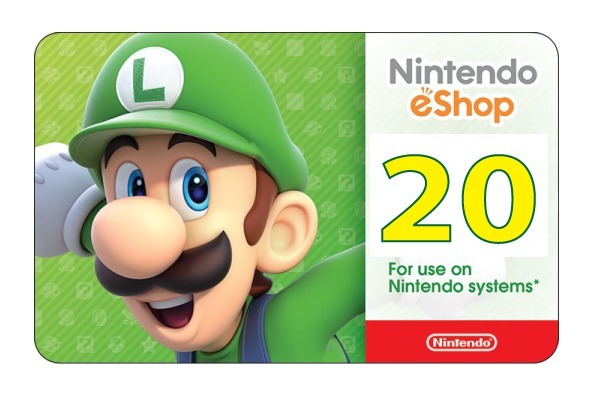 Nintendo Gift Card Switch 3ds Wii Tienda Usa Código