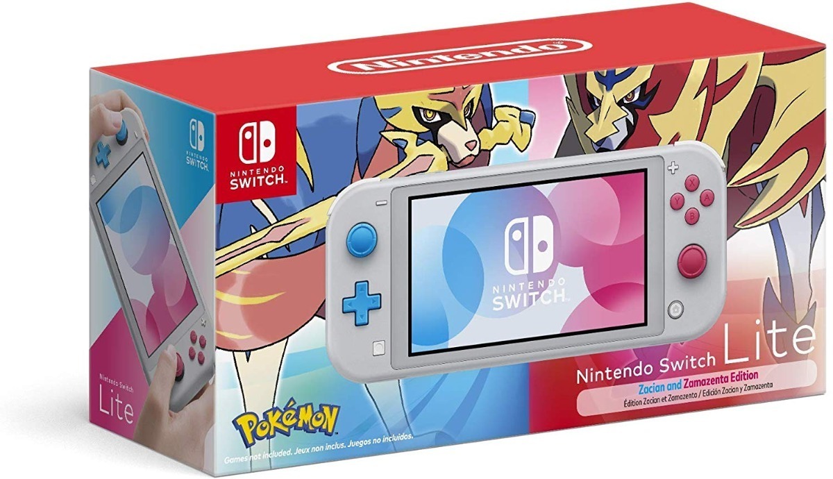 Nintendo Switch Lite Pokemon Sword & Shield Edition En Stock - U$s 499 