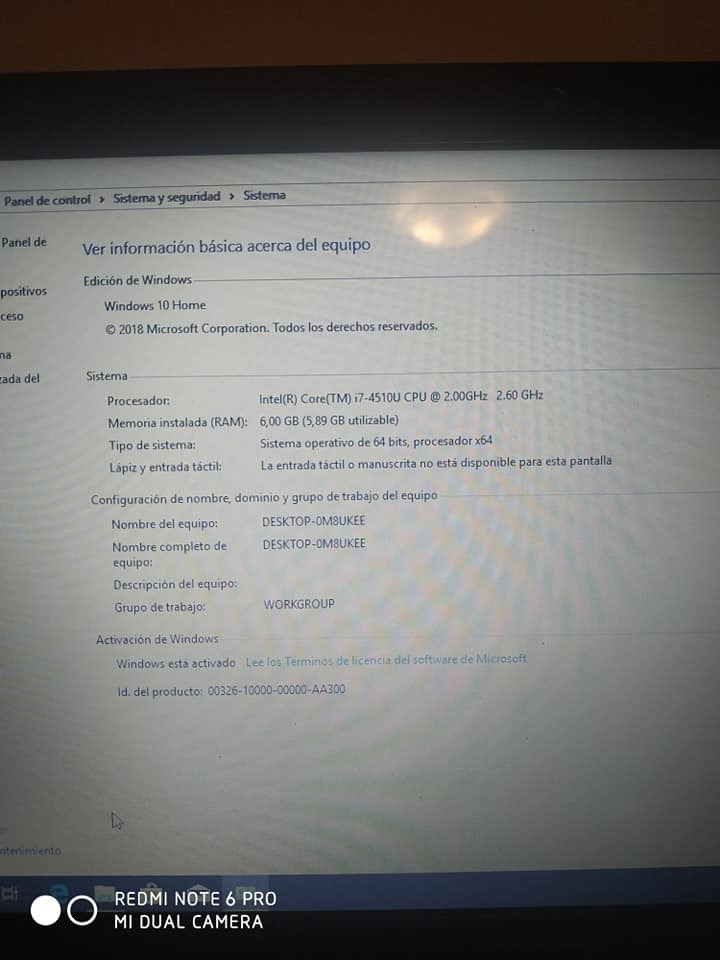 Notebook Acer I7 4ta Gen Buen Estado General Y De Bateria