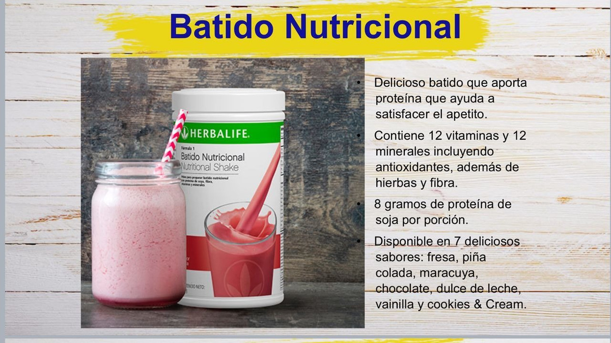 bajar de pesadumbre en una semana herbalife recipes