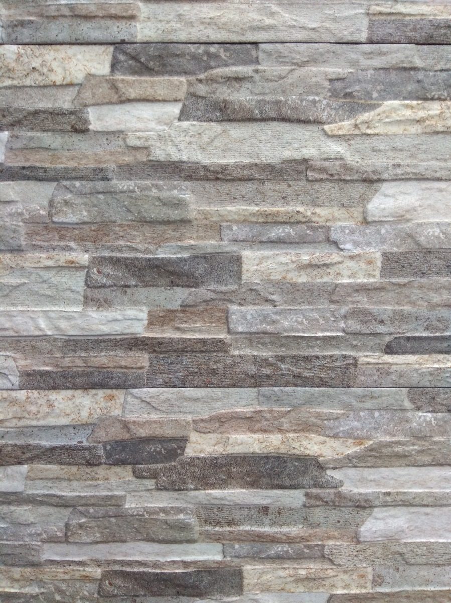 Oferta!! Ceramica Imitacion Piedra Gris 30x50 Cm - $ 490,00 en Mercado