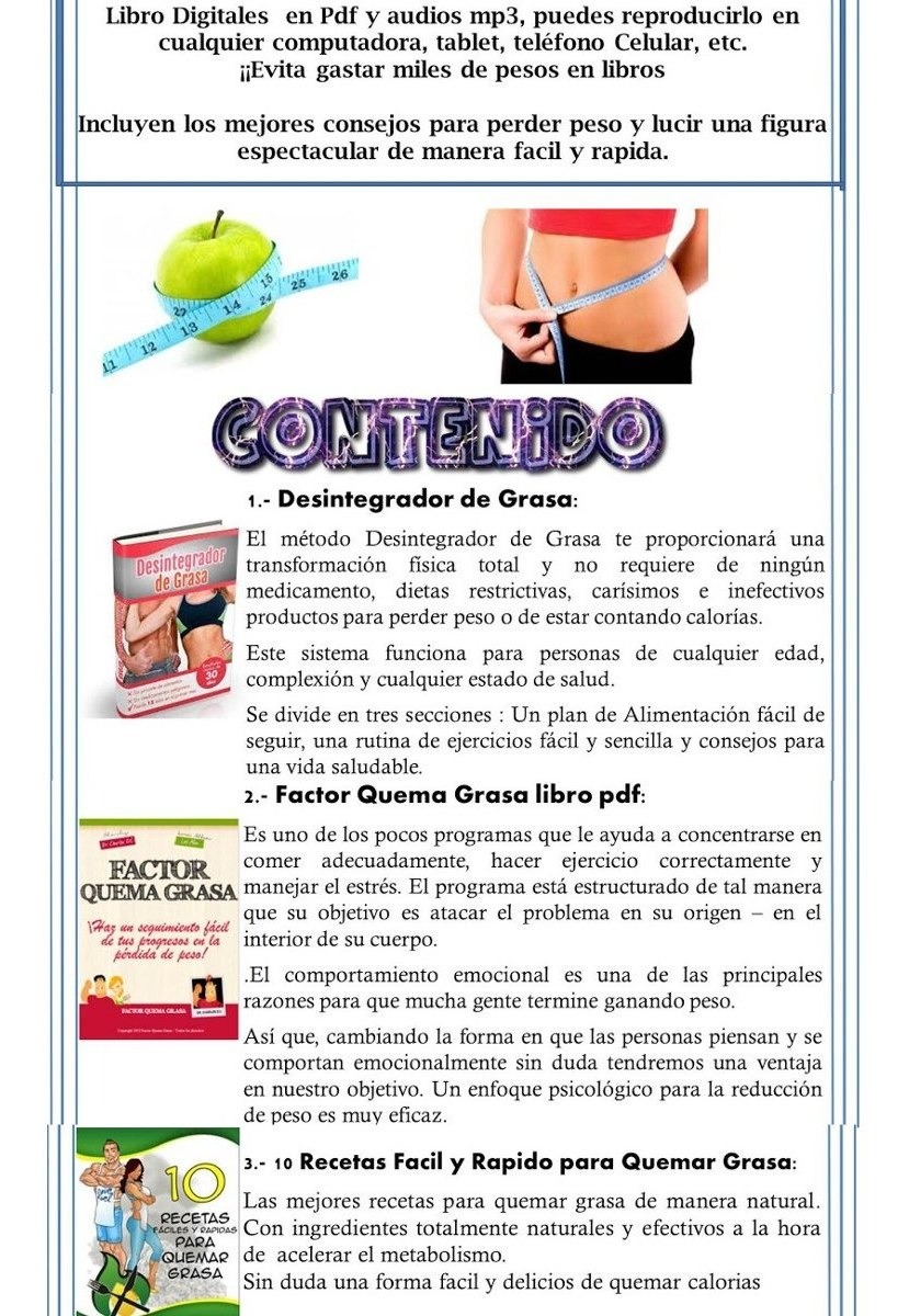 libros de recetas para adelgazar pdf