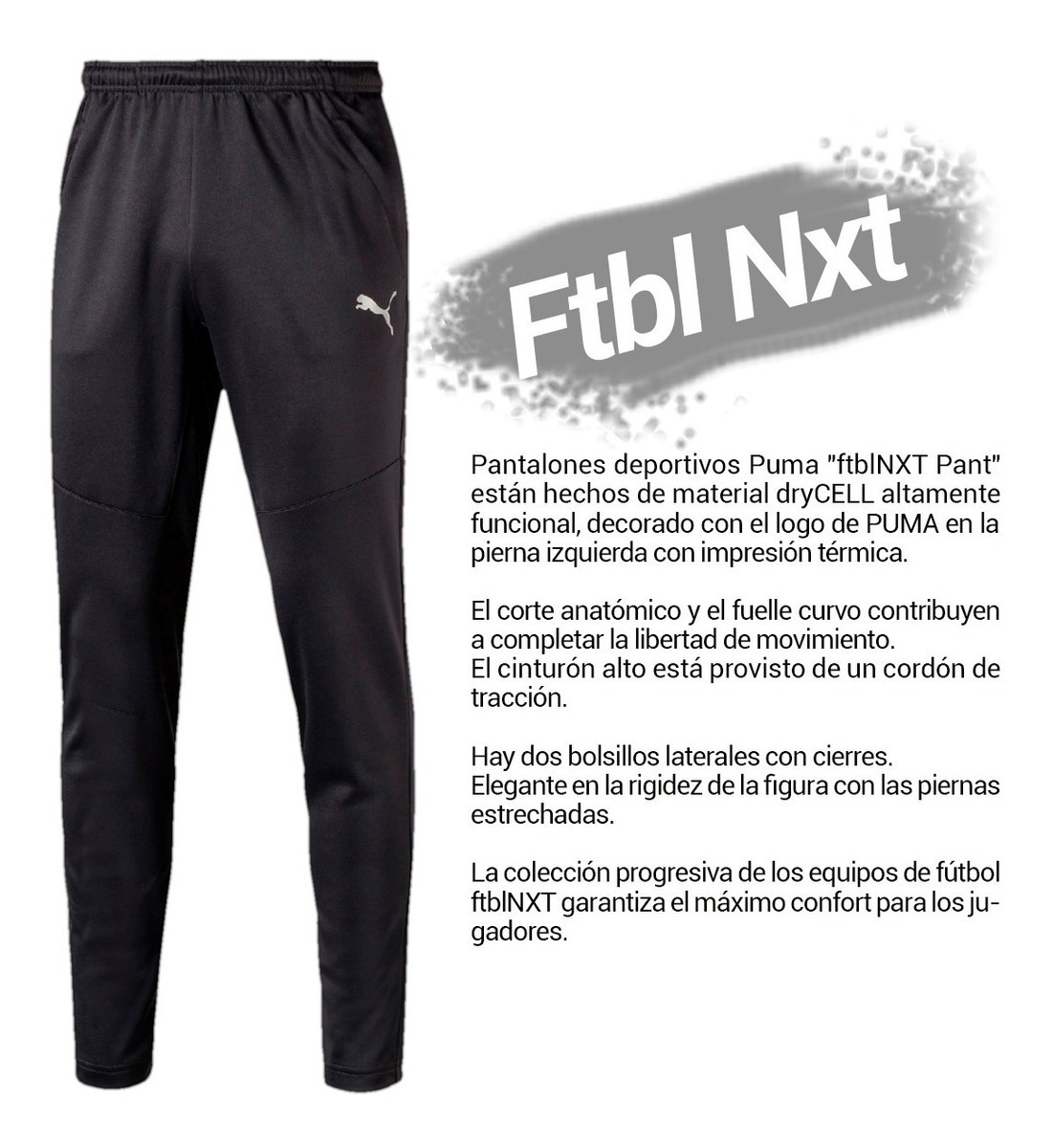 Pantalon Puma Chupin Ftblnxt De Entrenamiento Running Hombre