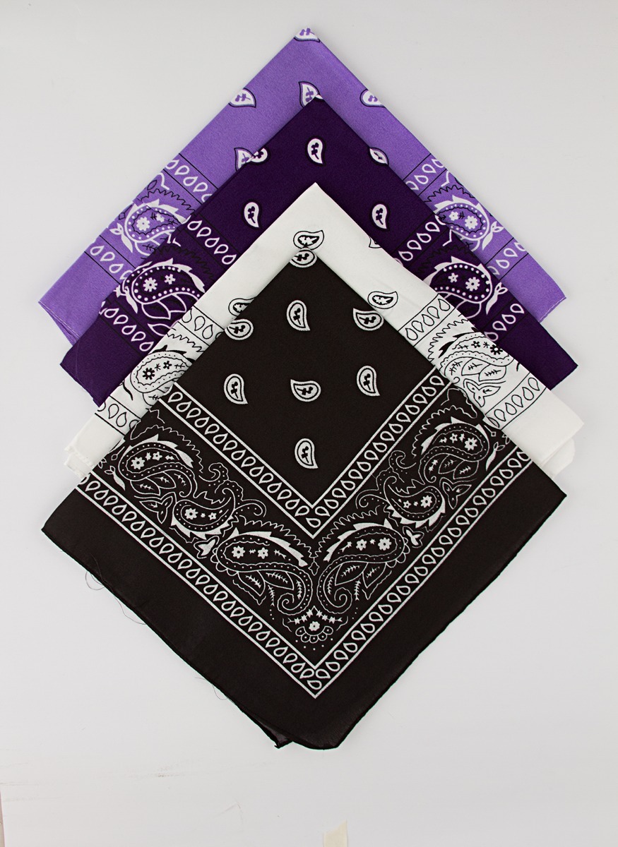 Pañuelos Bandana Negras - $ 70,00 en Mercado Libre