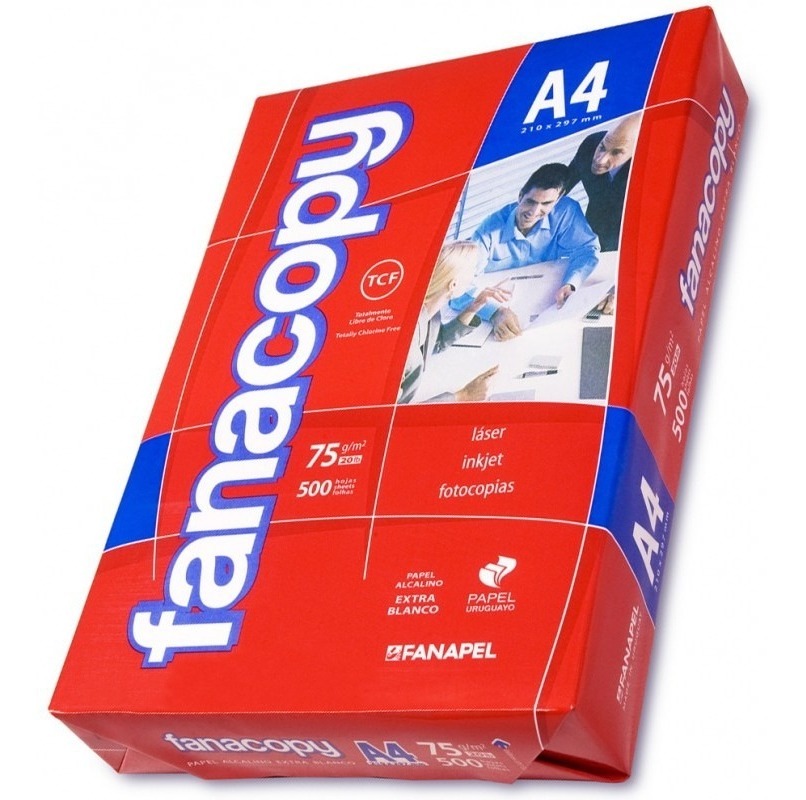 Papel A4 Fanacopy Resma Fotocopias 500 Hojas 75 Grs 15500 En Mercado Libre 9109