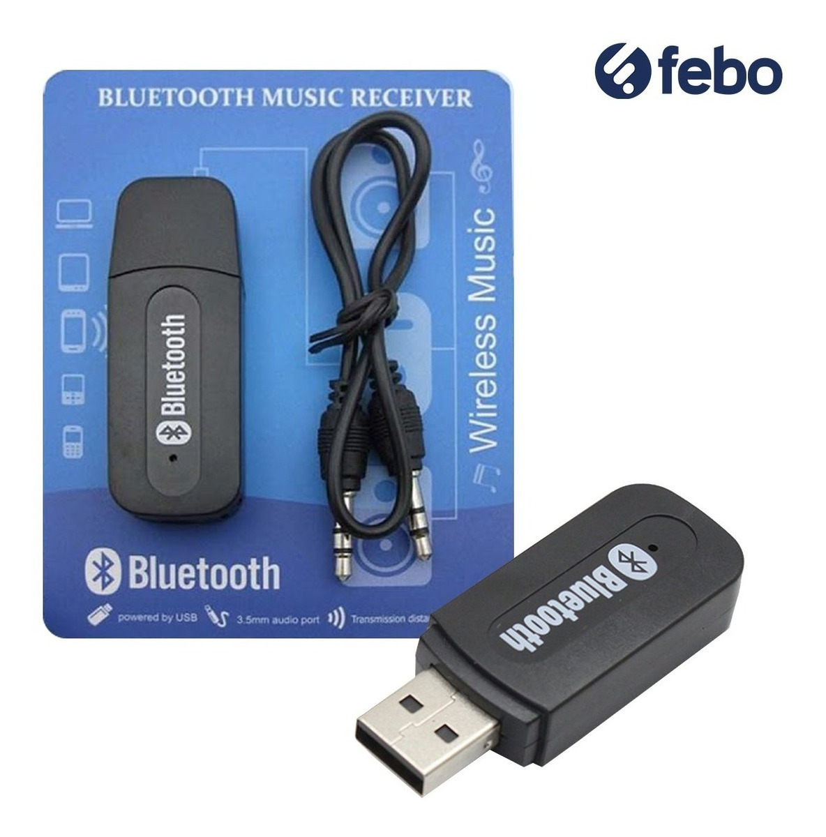 Adaptador O Receptor Usb A Bluetooth Para Equipos De Audio En Mercado Libre