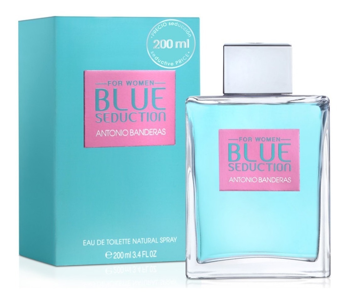 Perfume Antonio Banderas Blue Seduction Woman 200ml Original - $ 1.550