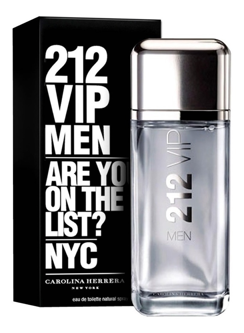 Perfume Carolina Herrera 212 Vip Men 200ml - $ 6.390,00 en ...