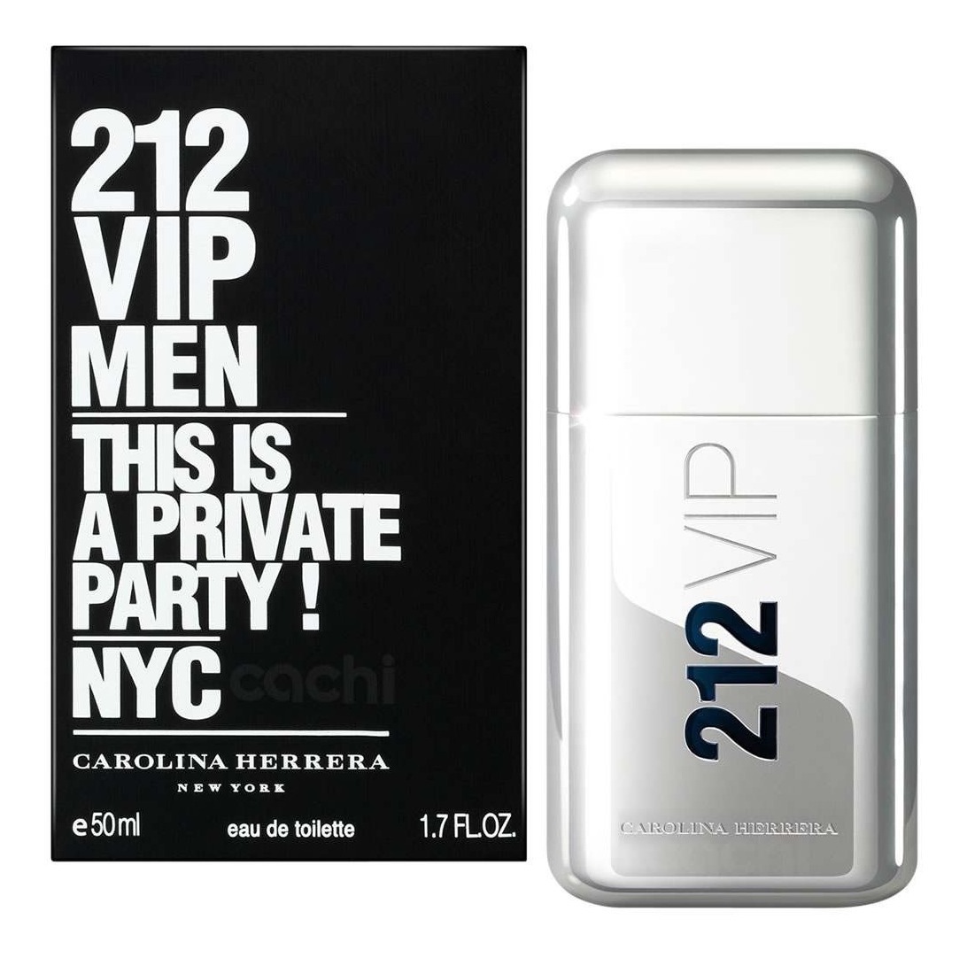 Perfume Carolina Herrera 212 Vip Men 50ml Original 3.660,00 en