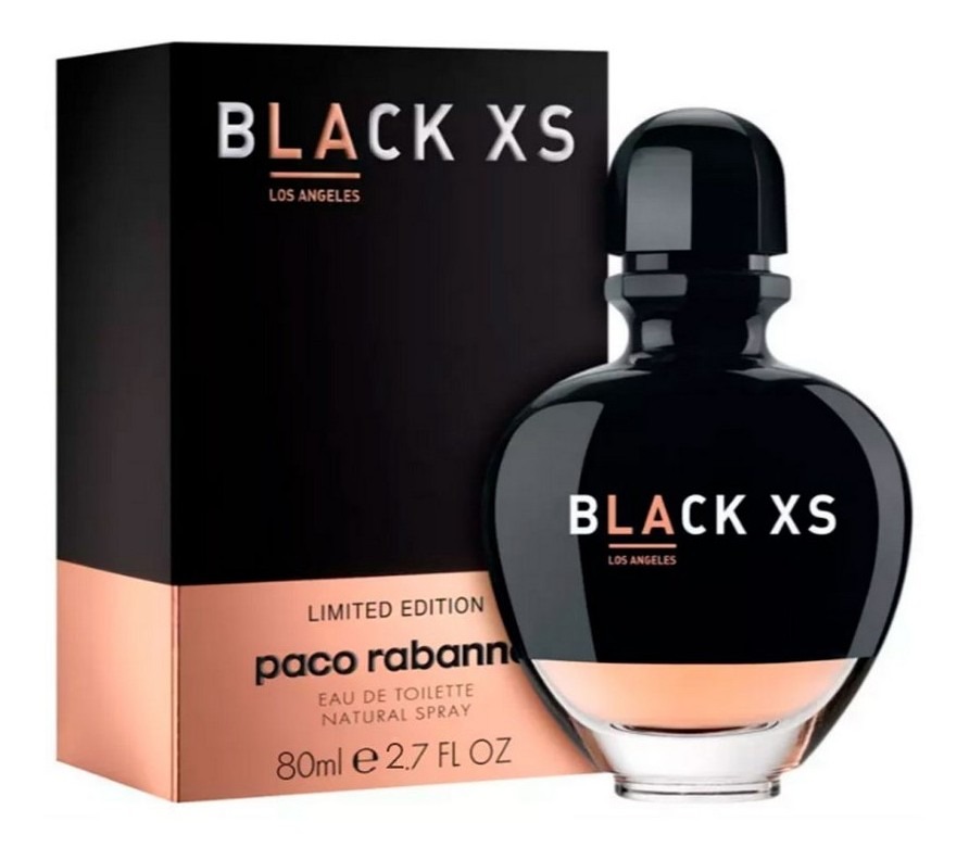 Perfume Paco Rabanne Black Xs For Her La 80ml Original - $ 2.495,00 en ...