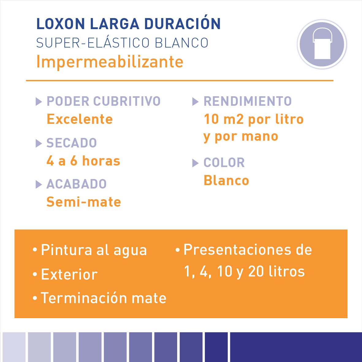 Pintura Sherwin Williams Loxon Súper Elástico 20lts - $ 10 