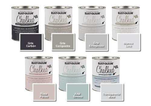 Pintura Ultra Mate Tiza Chalked Rust Oleum Ml En Mercado Libre