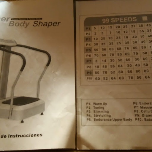 Plataforma vibratoria bajar de peso
