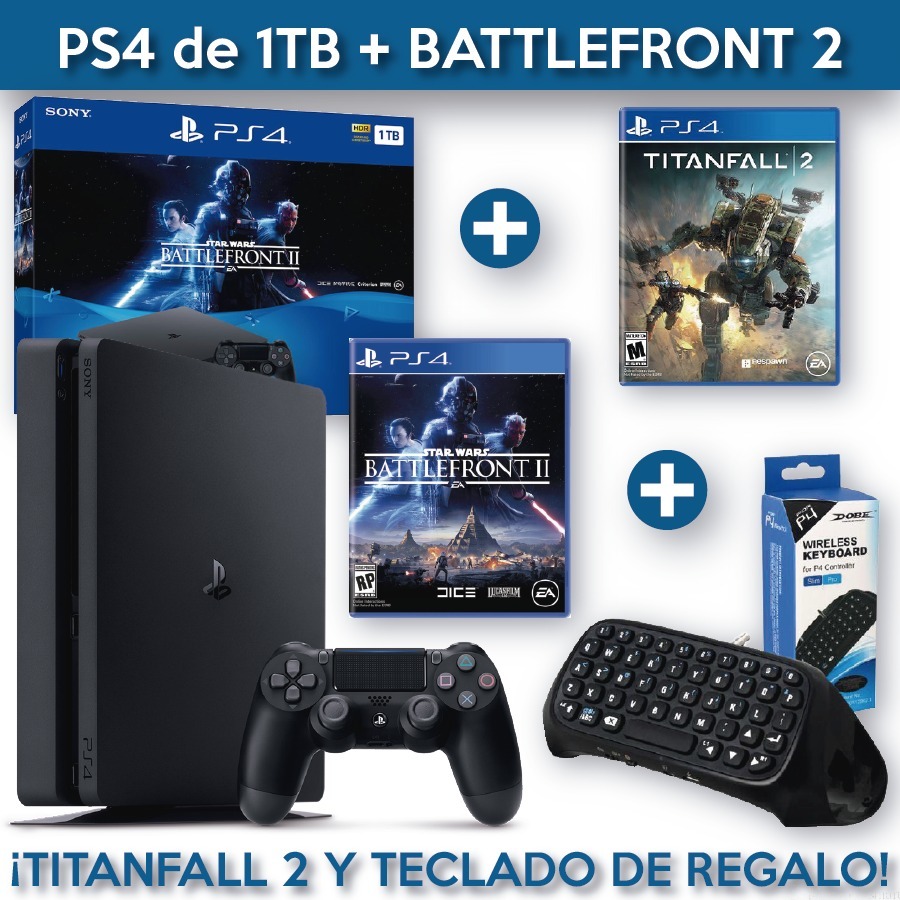 Play 4 Nuevo Ultimo Modelo 1tb + Juego Fisico Battlefront ...