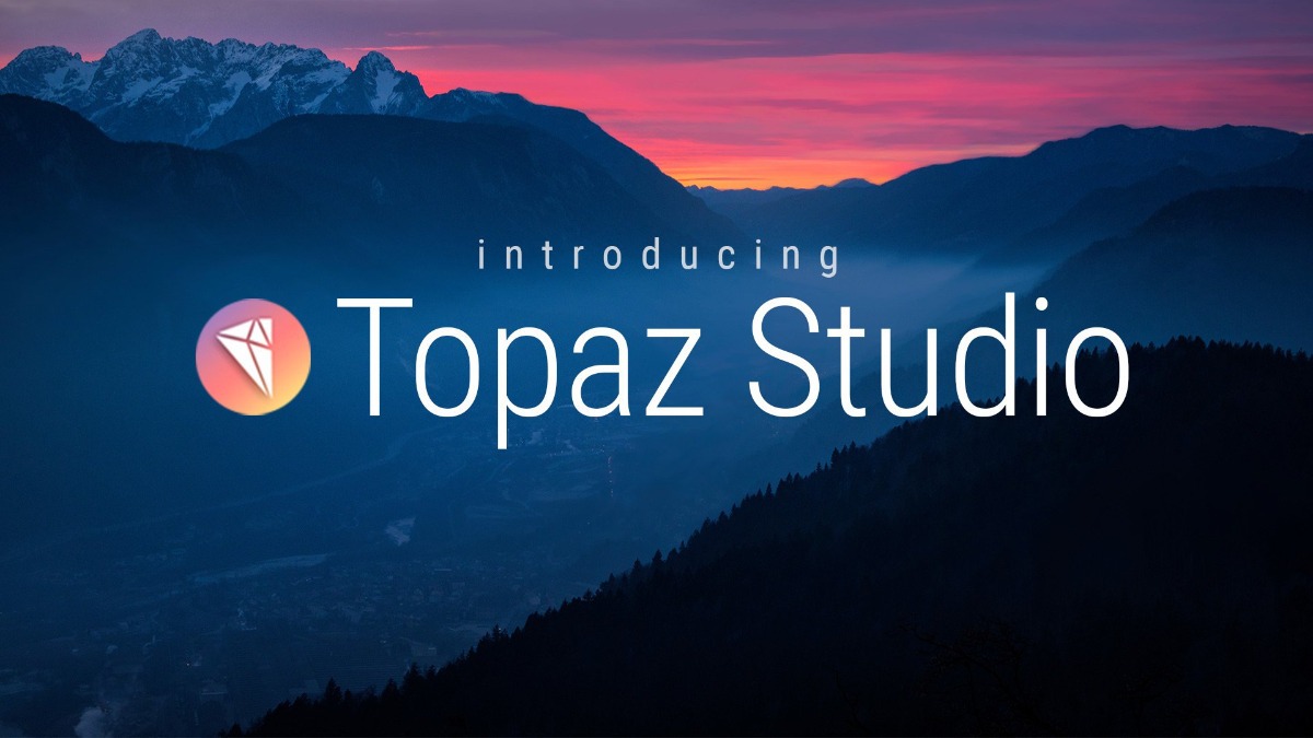 topaz studio and photoshop cc