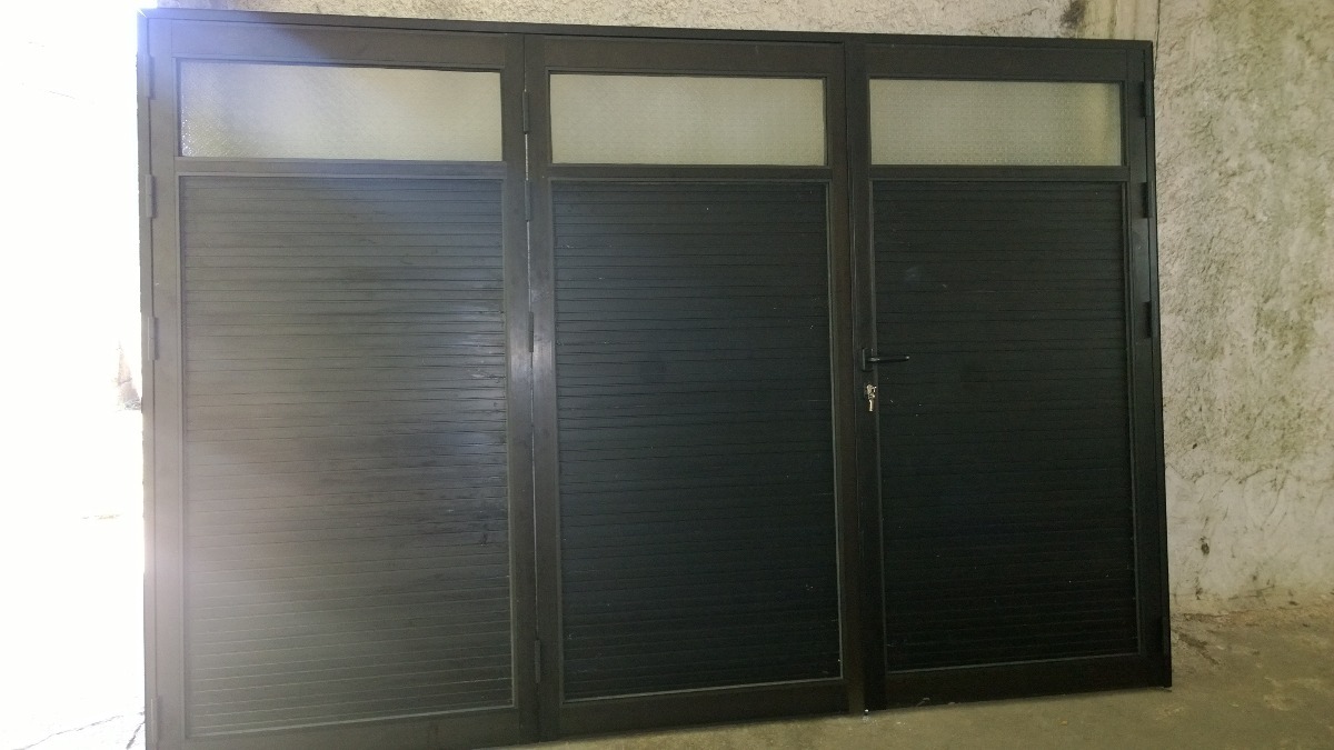 Portones De Aluminio Para Garages Colocado - $ 39.990,00 en Mercado Libre