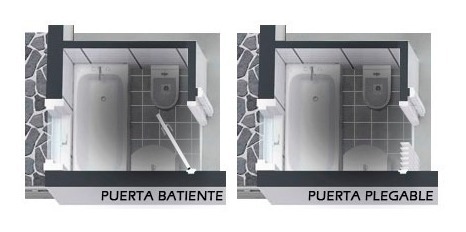 Puerta Plegable Para Baños! Ajustable A Tus Medidas! - $ 817,00 en