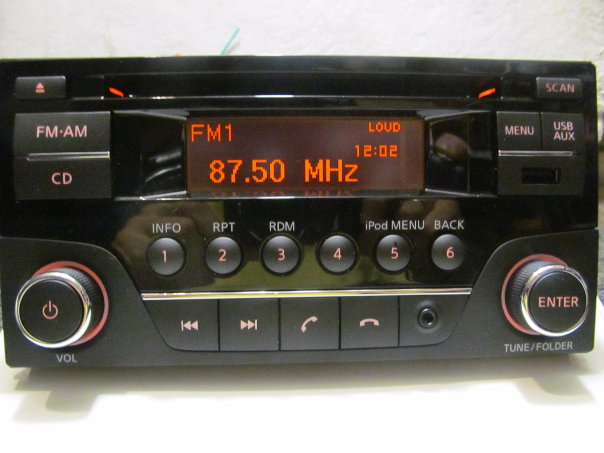 Radio Nissan Versa , Note Y March 2015 .16 .17 Original Bt