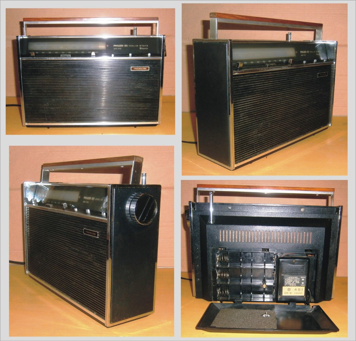 Radios Antiguas A Transistores (grandes) - $ 2.500,00 en Mercado Libre