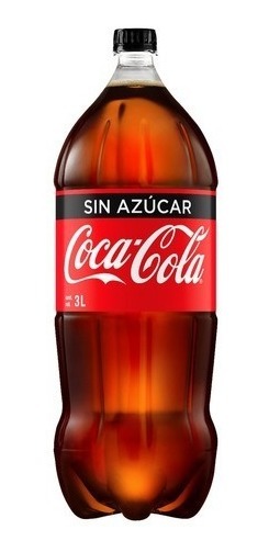 Refresco Coca Cola Sin Azúcar 3 Litros Descartable - $ 118 ...
