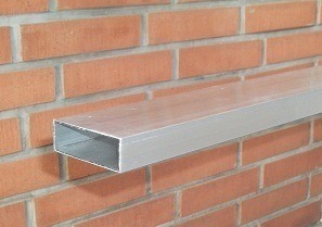 Regla de aluminio para construccion