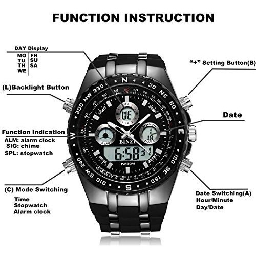 binzi watch instructions