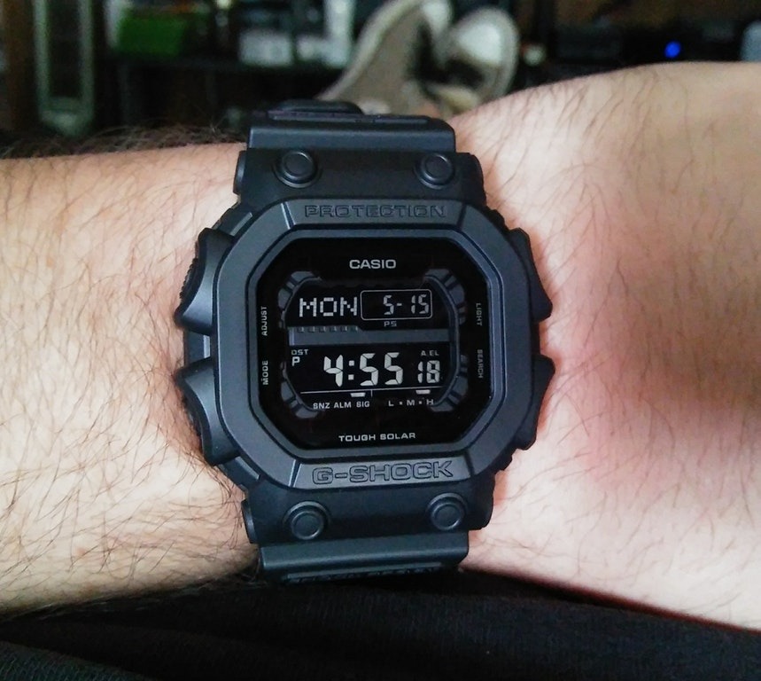 g shock blackout watch