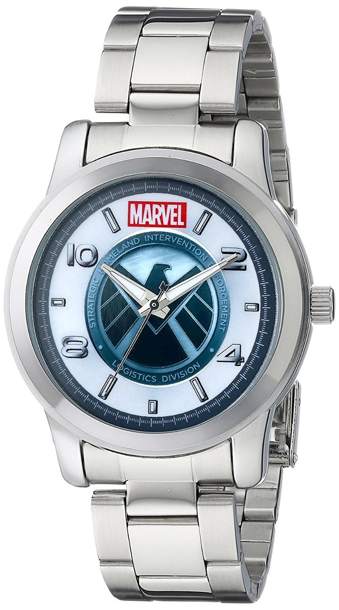 Men's W001647 Analog Marvel Agents Quartz Reloj Shield Of WEI2HD9