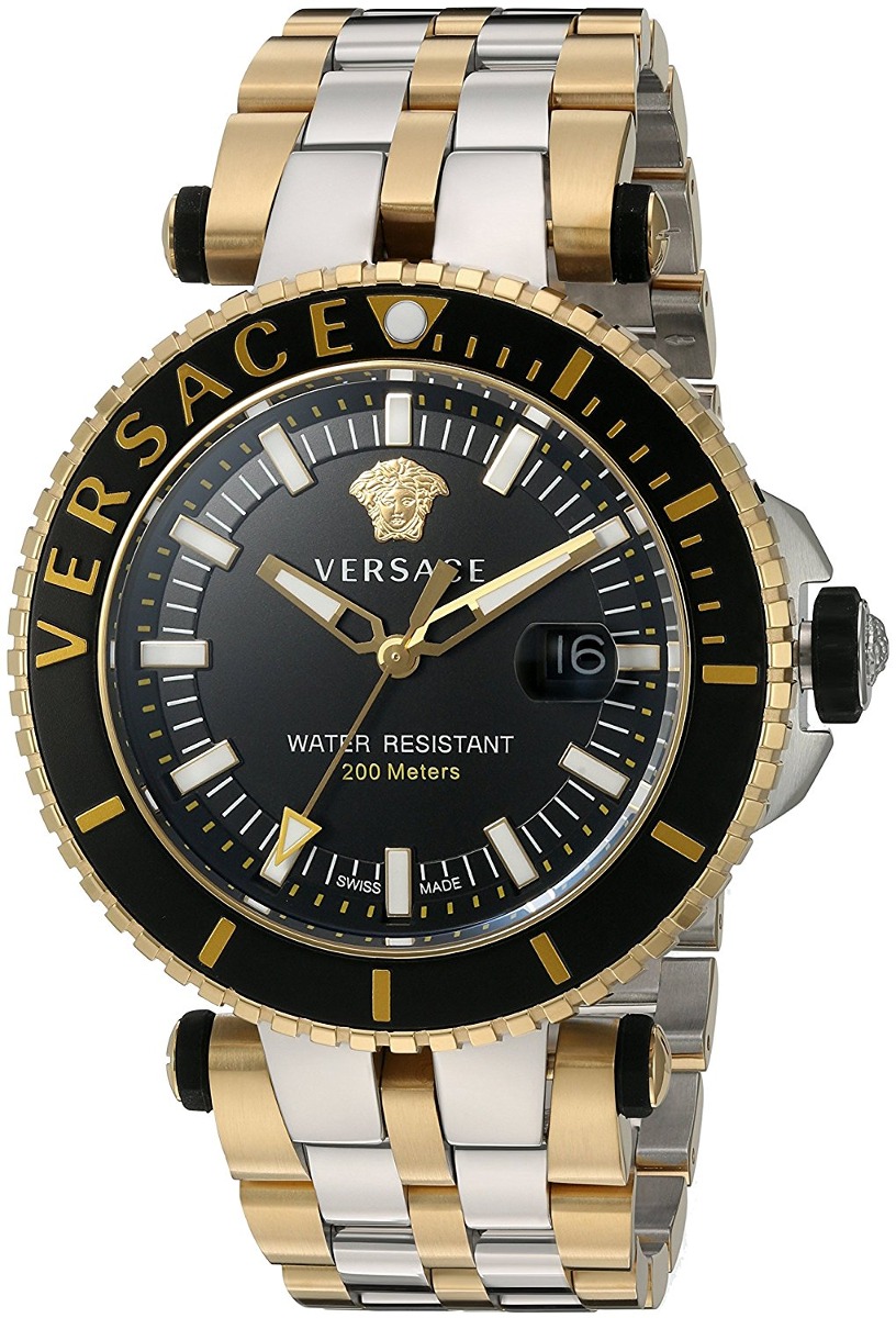 海外限定】VERSACE V-Race men`s watch 46mm (VERSACE/アナログ時計