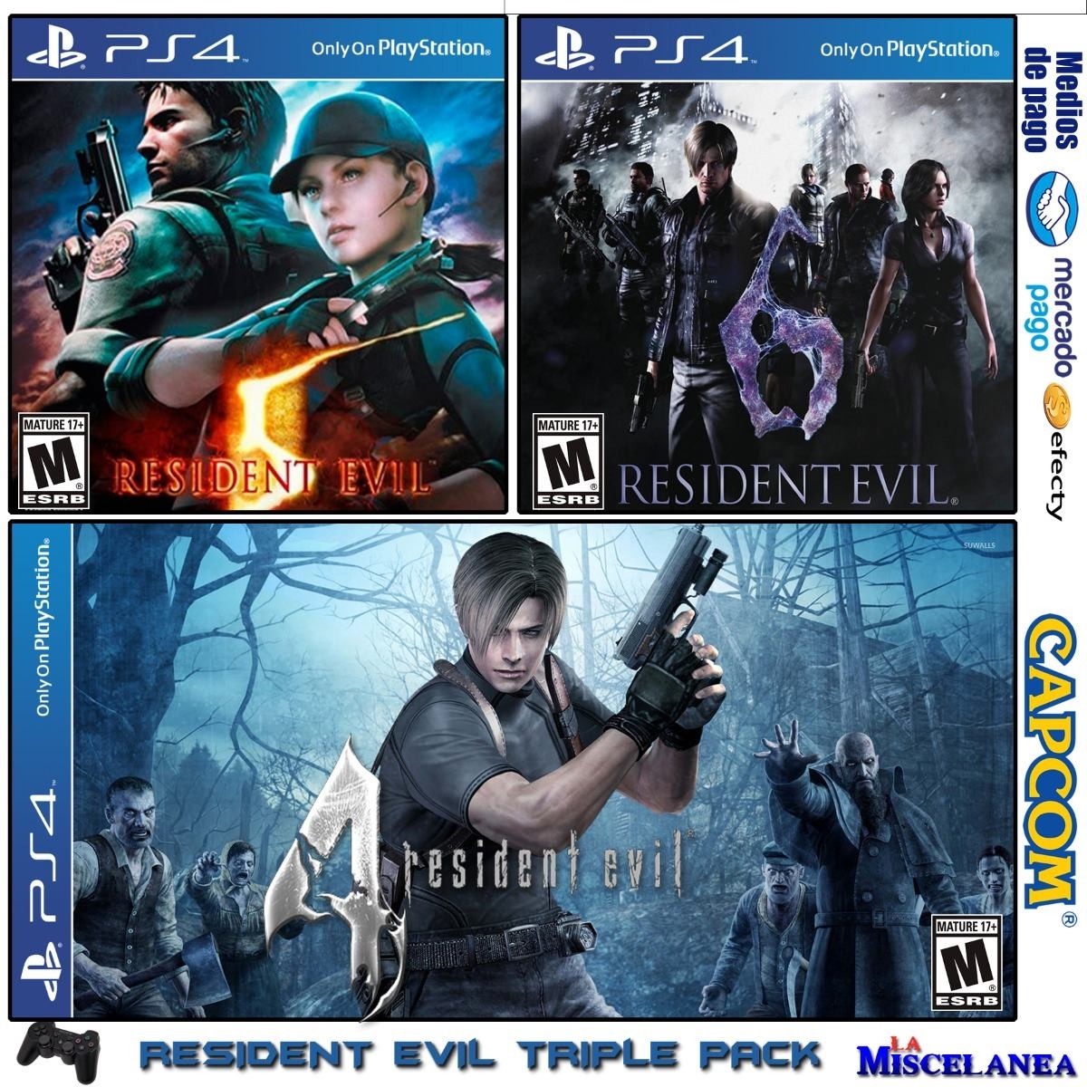 Сколько весит resident evil 6 на ps4