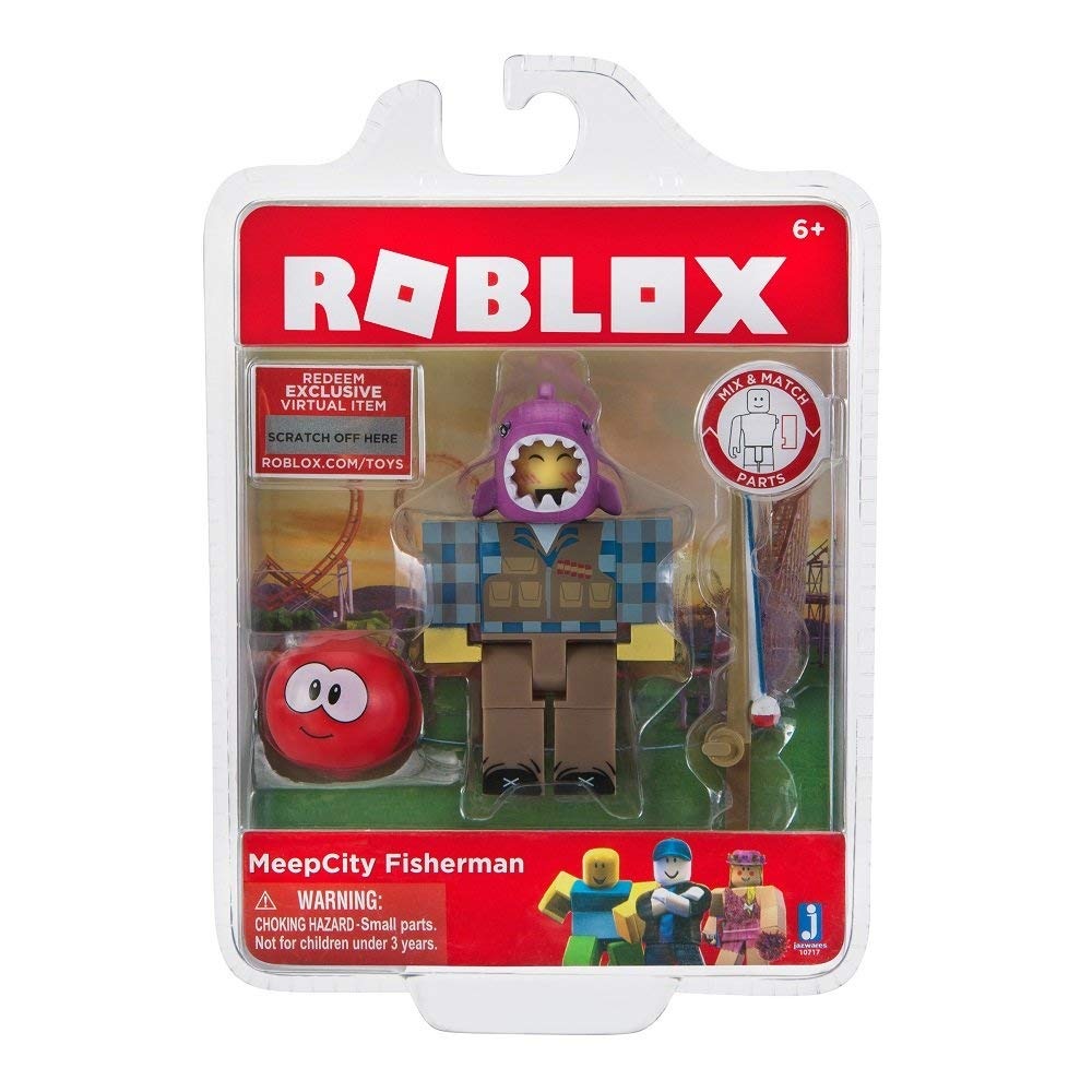 Roblox Meepcity Fisherman Figure Packtoys Games - roblox ninja assassin codes roblox pizza ninja