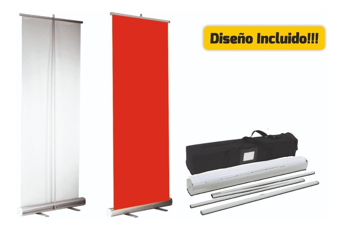  Roll Up Rollup Banner Lona Vinilo Porta Banner 1 