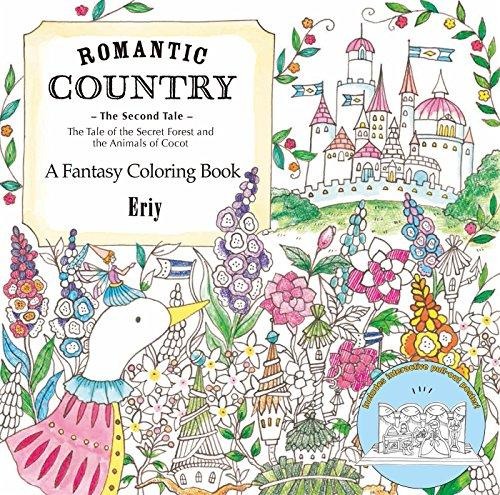 1070+ Romantic Country A Fantasy Coloring Book Best HD