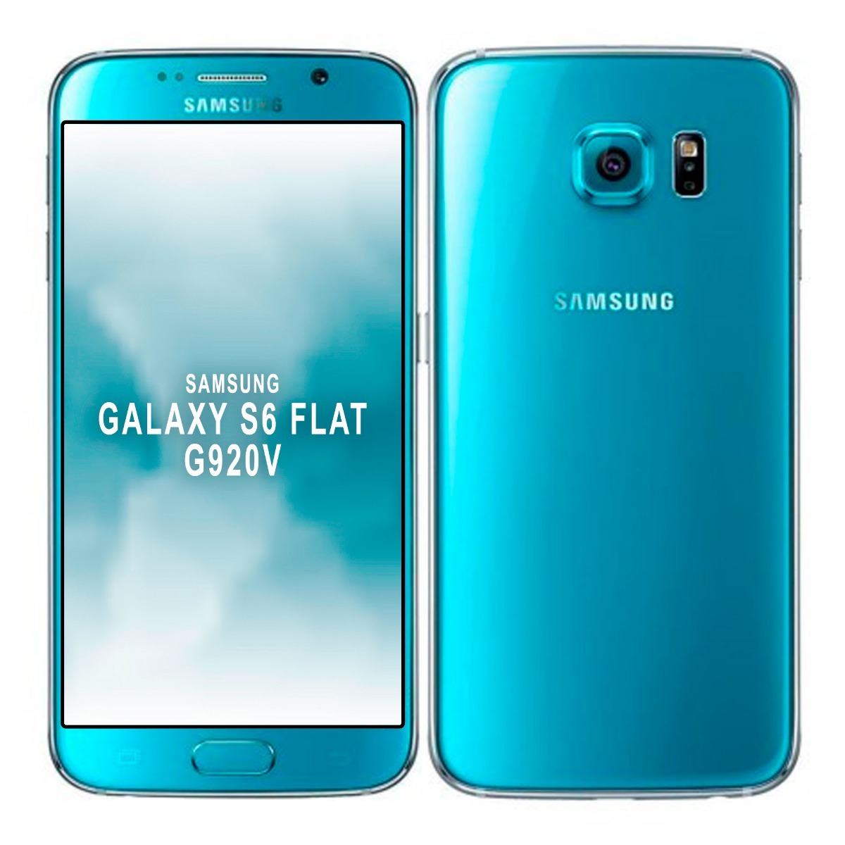 Samsung S6 Flat Azul 51 64gb 3gb Ram Lte Cpo 1 Año Gtia Us 307