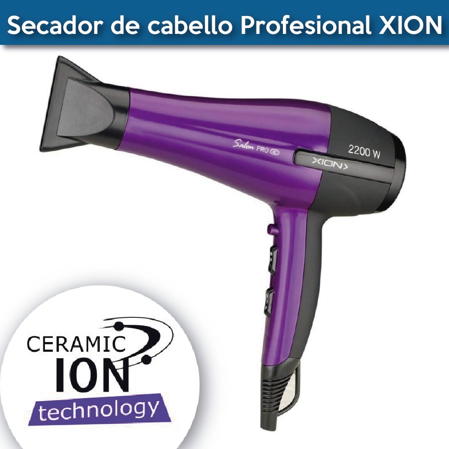 Secador De Pelo Profesional Xion Ionico 2200w Envio Gratis - $ 1.090,00 ...