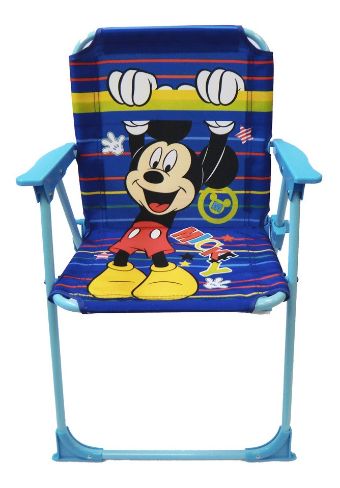 Silla De Playa Para Niños Plegable Mickey Play House - $ 650,00 en