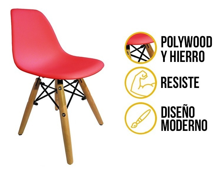 Детский стул eames kids