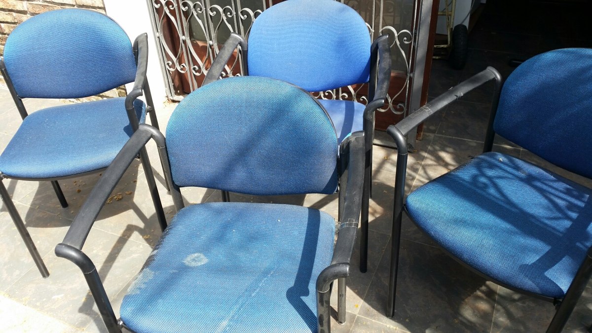 Sillas Oficina Escritorio Para Restaurar Tapizado - $ 440,00 en ... Sillas Oficina Escritorio Para Restaurar Tapizado - $ 440,00 en ...
