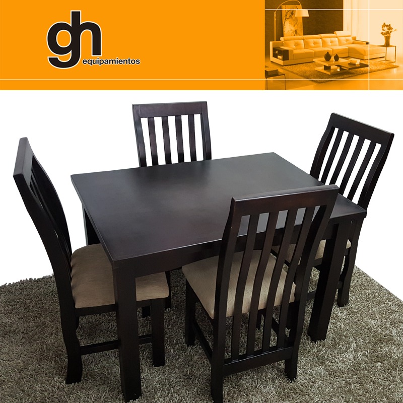 Sillas Para Cocina Comedor Mesa Living Madera Maciza Gh - $ 14.990 ... Sillas Para Cocina Comedor Mesa Living Madera Maciza Gh - $ 14.990 ...