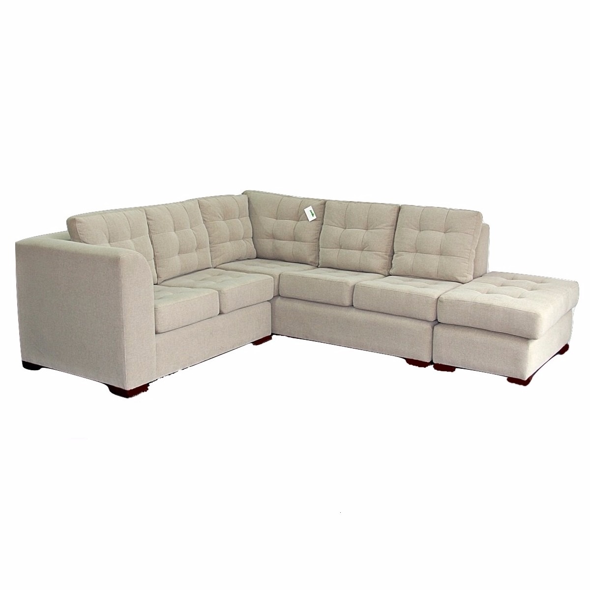 Sofá Rinconera 5 Cuerpos + Chaise Longue En Tela Aqua Clean - $ 83.500