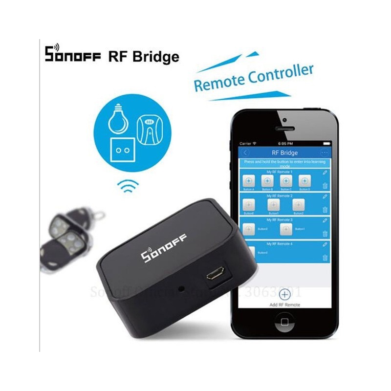  Sonoff  Bridge Rf  433mhz  U S 33 00 en Mercado Libre