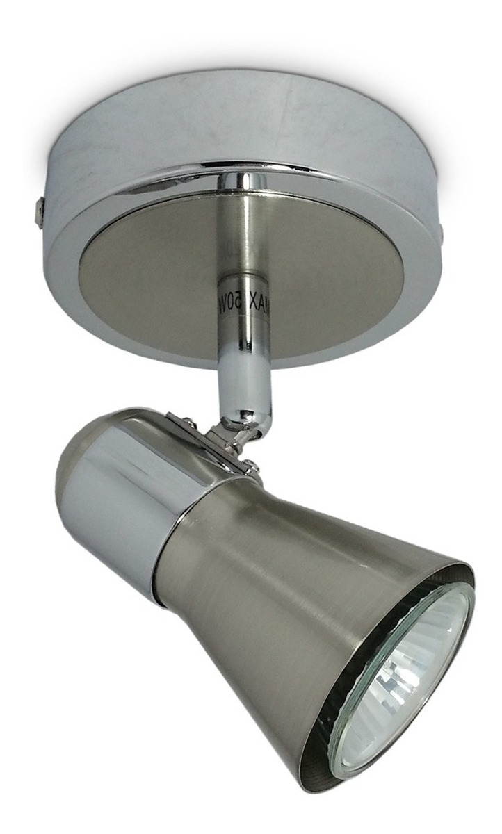 Spot 1 Luz Aplique Pared Techo Moderno Foco Dicroica 40511 - $ 490,00