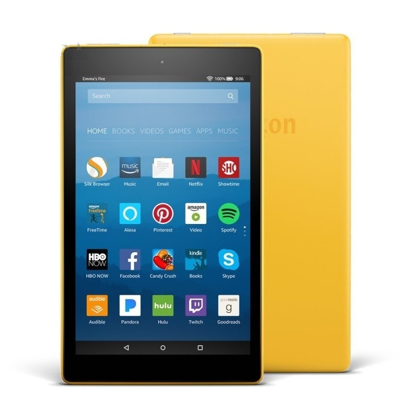 Tablet Amazon Kindle Fire Hd 8 16gb Amarillo U S 90 00 En Mercado Libre