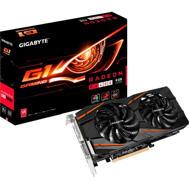 Gigabyte amd radeon rx 480 g1 gaming 8gb обзор