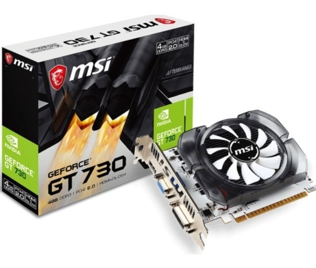 Msi geforce gt 730 4gb обзор