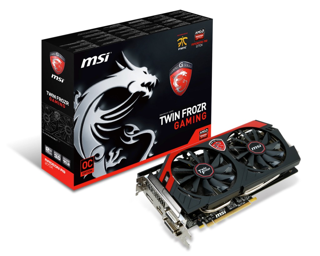 Обзор msi radeon r9 270