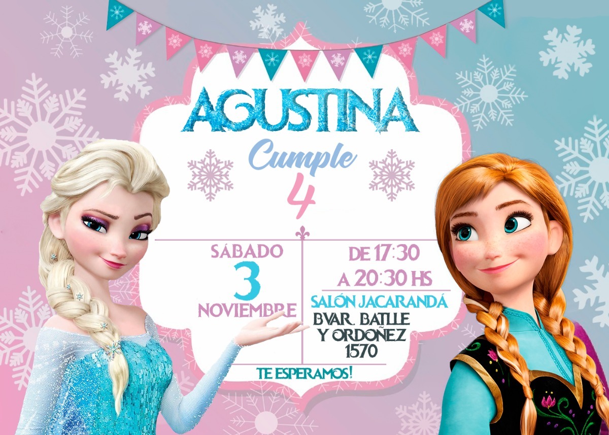 90 Ideas De Invitaciones Frozen Invitaciones De Frozen