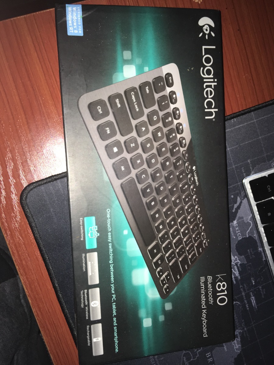 Teclado Inalambrico Bluetooth Logitech K810 - $ 2.500,00 en Mercado Libre