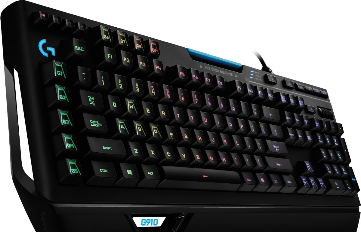 Teclado Logitech G910 Gamer Mecanico Rgb Tranza - U$S 326,98 en Mercado